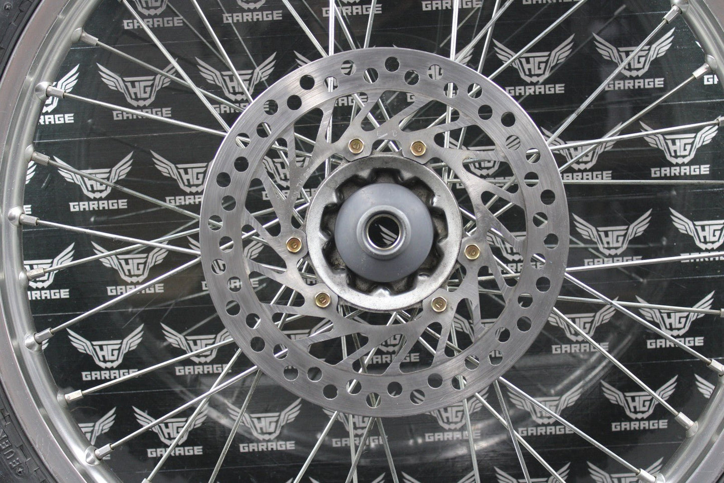 2003 HONDA 01 - 07 CR250R OEM DID FRONT WHEEL RIM HUB ORIGINAL TIRE 21" NICE! - hggarage