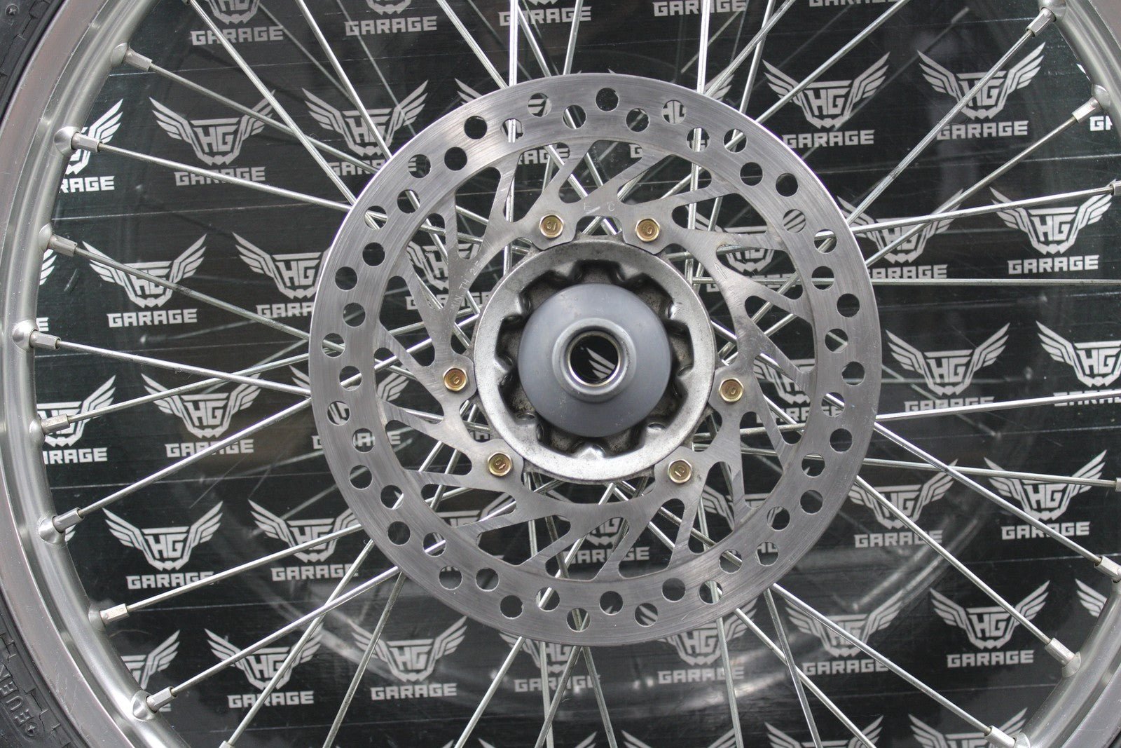 2003 HONDA 01 - 07 CR250R OEM DID FRONT WHEEL RIM HUB ORIGINAL TIRE 21" NICE! - hggarage