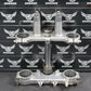 2008 HONDA CRF150RB CRF150R EXPERT OEM FRONT FORKS LOWER TRIPLE TREE CLAMPS - hggarage