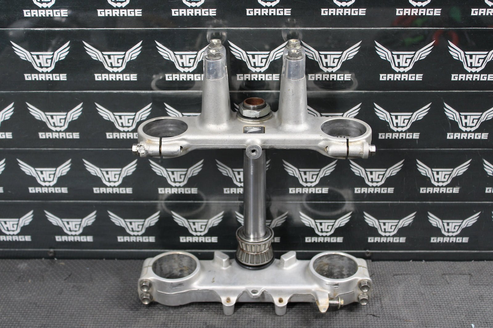 2008 HONDA CRF150RB CRF150R EXPERT OEM FRONT FORKS LOWER TRIPLE TREE CLAMPS - hggarage