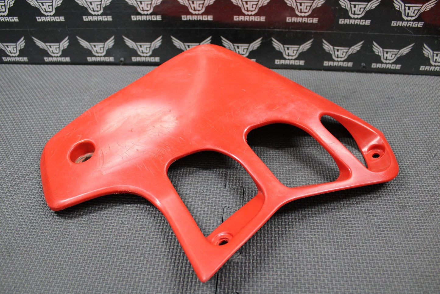 1988 HONDA CR250R OEM LEFT RIGHT TANK RADIATOR SHROUDS PLASTICS 19071 - KS7 - 830ZA - hggarage