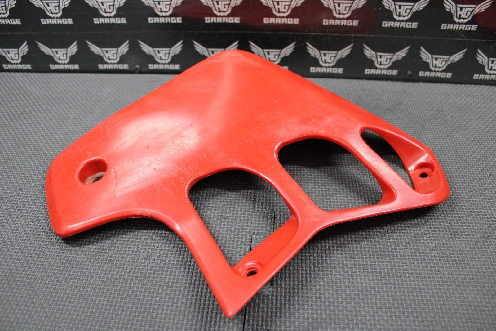 1988 HONDA CR250R OEM LEFT RIGHT TANK RADIATOR SHROUDS PLASTICS 19071 - KS7 - 830ZA - hggarage