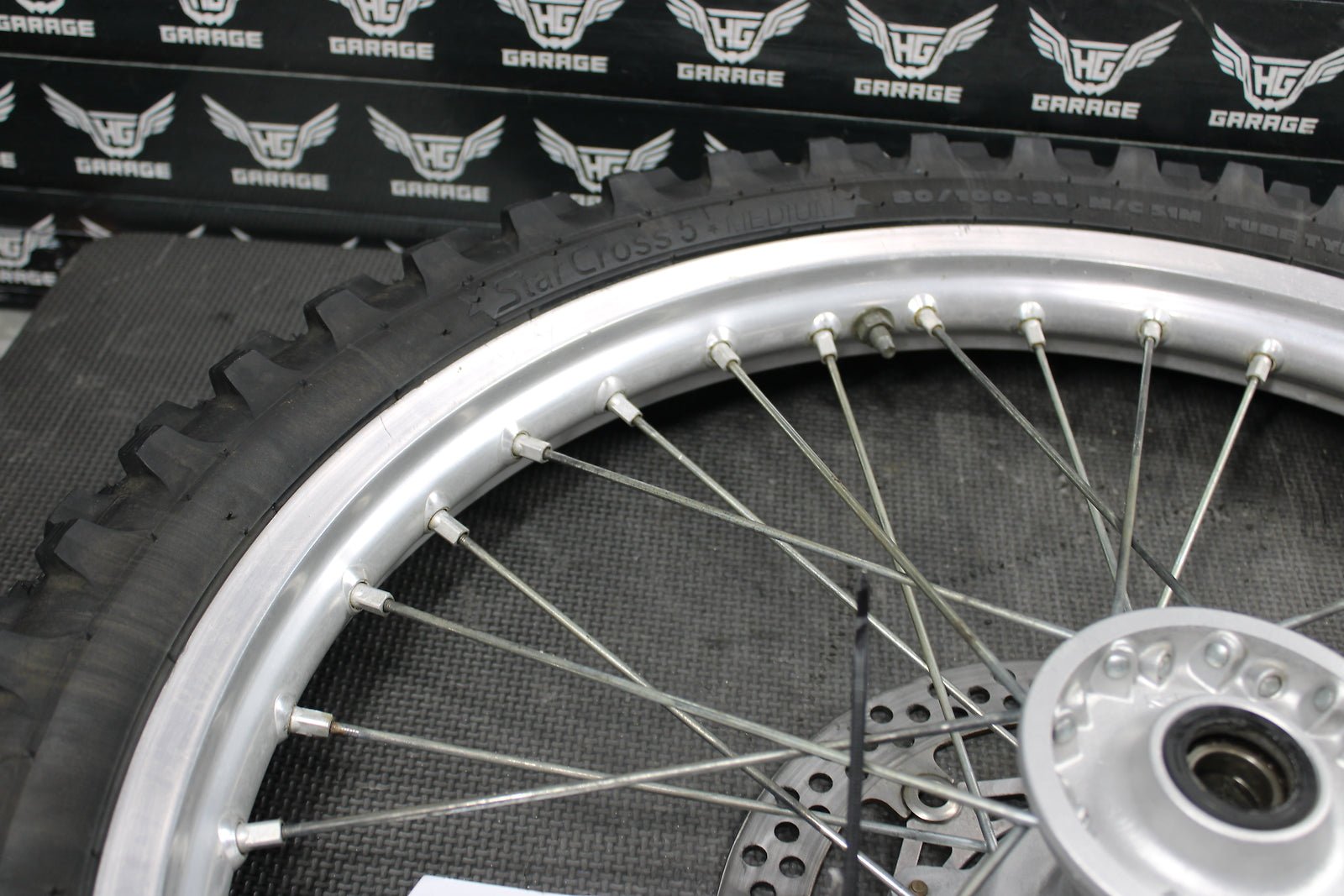 2003 Yamaha YZ125 YZ250 OEM Excel Front Wheel Rim 5XC - W2519 - L0 - 00 - hggarage
