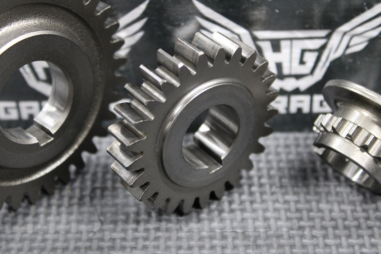 2000 SUZUKI DRZ400 OEM ENGINE CRANKSHAFT PRIMARY MAIN DRIVE TIMING GEARS SET - hggarage