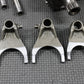 1999 98 - 01 HONDA CR125R OEM TRANSMISSION TRANNY TRANS GEARBOX SHIFT FORKS NICE! - hggarage
