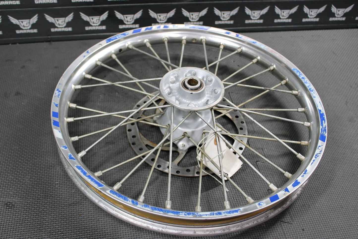 2006 KTM 85 OEM EXCEL FRONT WHEEL RIM HUB ASSSEMBLY 47009001244 4700901004491 - hggarage