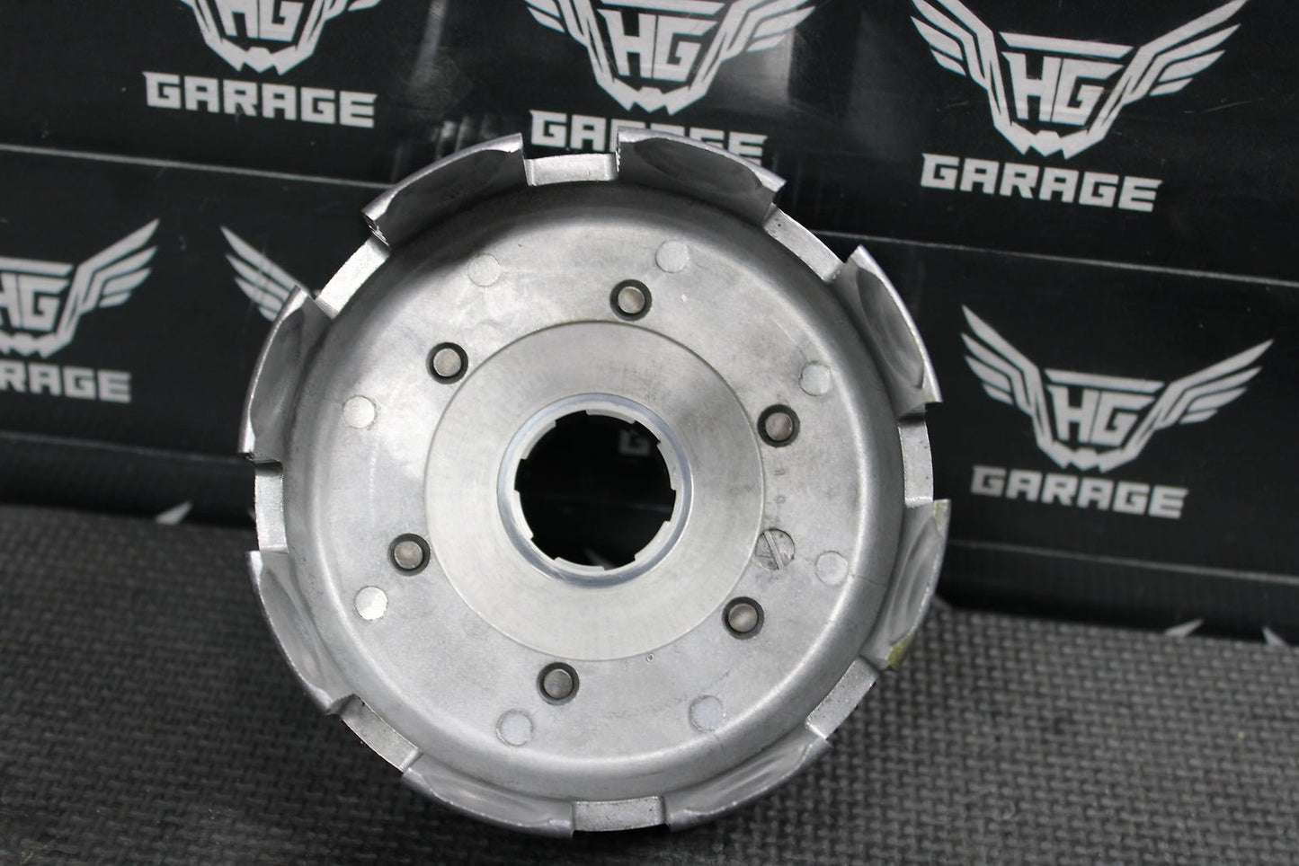1997 Honda XR200R OEM Complete Clutch W Plates Basket Hub 22100 - 437 - 020 22121 - Kc - hggarage
