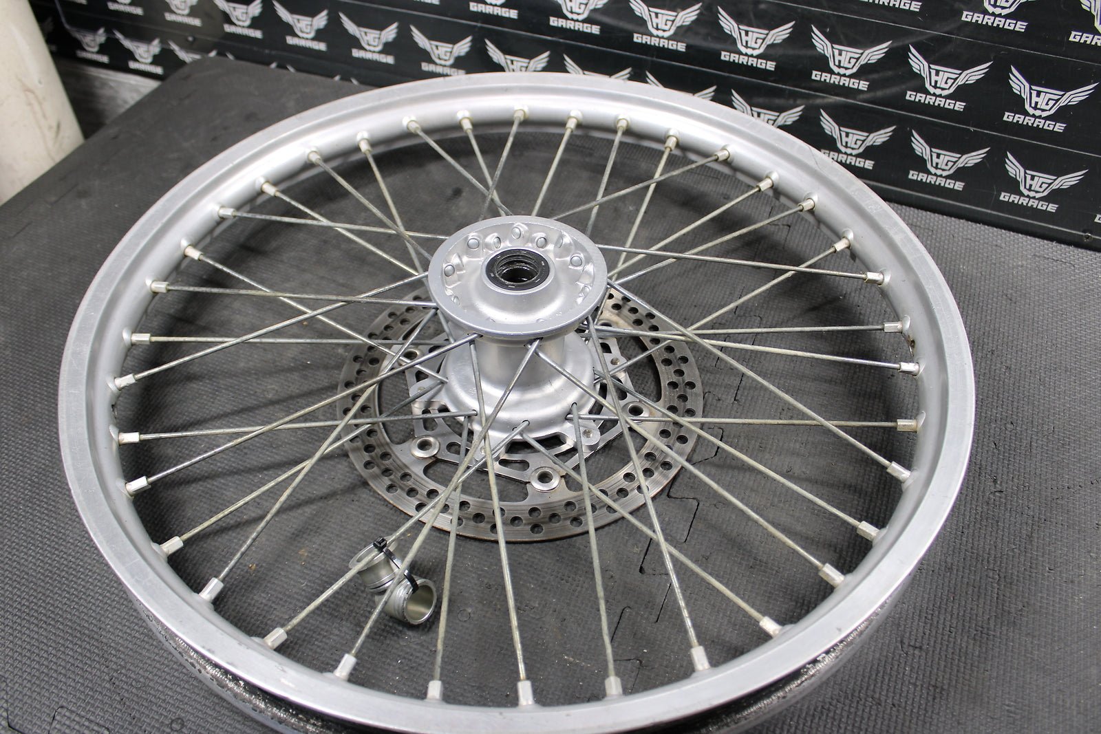 2006 YAMAHA YZ250F OEM EXCEL FRONT WHEEL RIM HUB ASSEMBLY 5NY - 25111 - 00 - 00 - hggarage