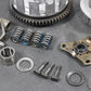2004 SUZUKI LTZ250 OEM COMPLETE CLUTCH BASKET INNER OUTER HUB SPRINGS - hggarage