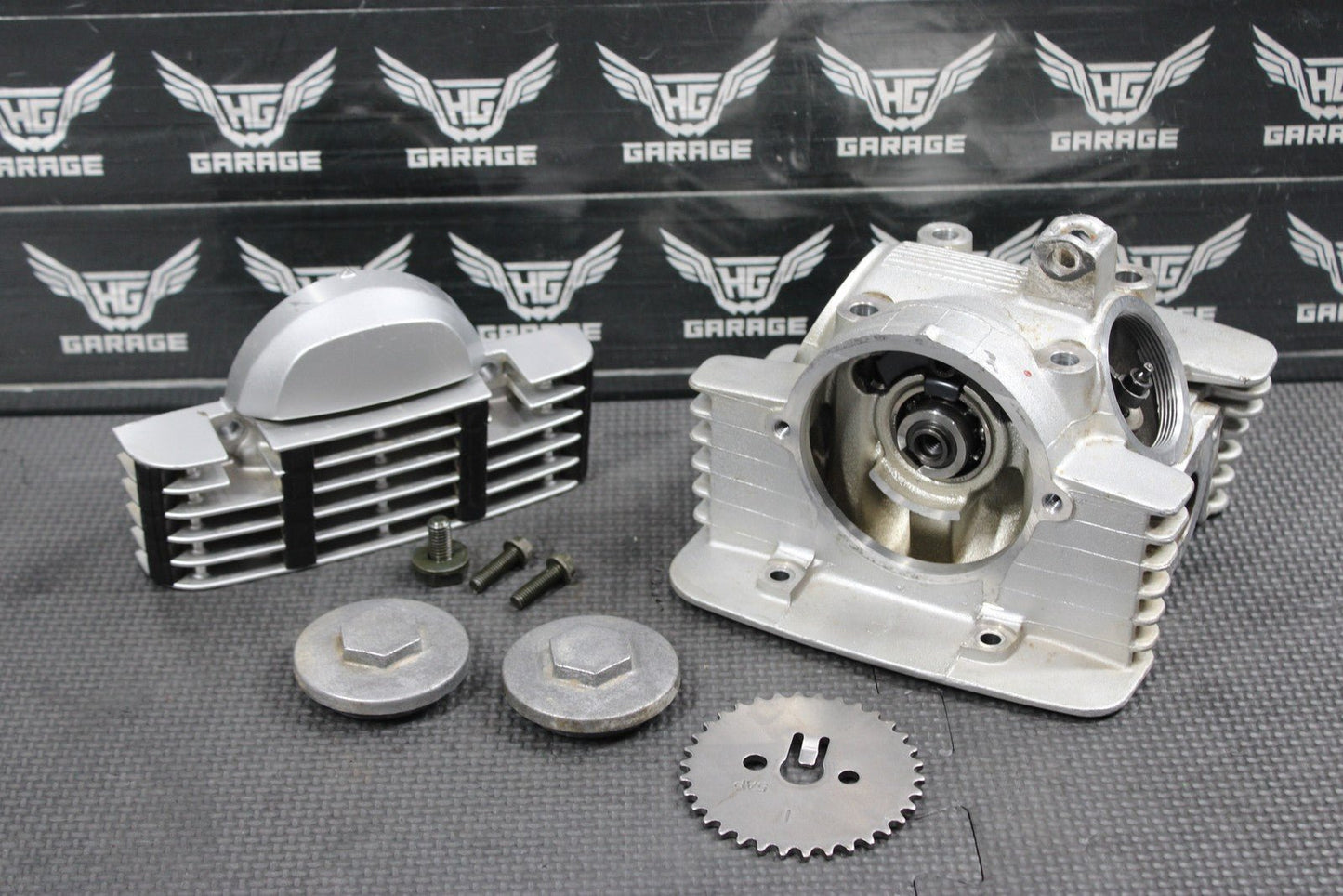 2000 YAMAHA TTR125 TTR125L OEM ENGINE CYLINDER HEAD CAMSHAFT VALVES TOPEND GOOD! - hggarage