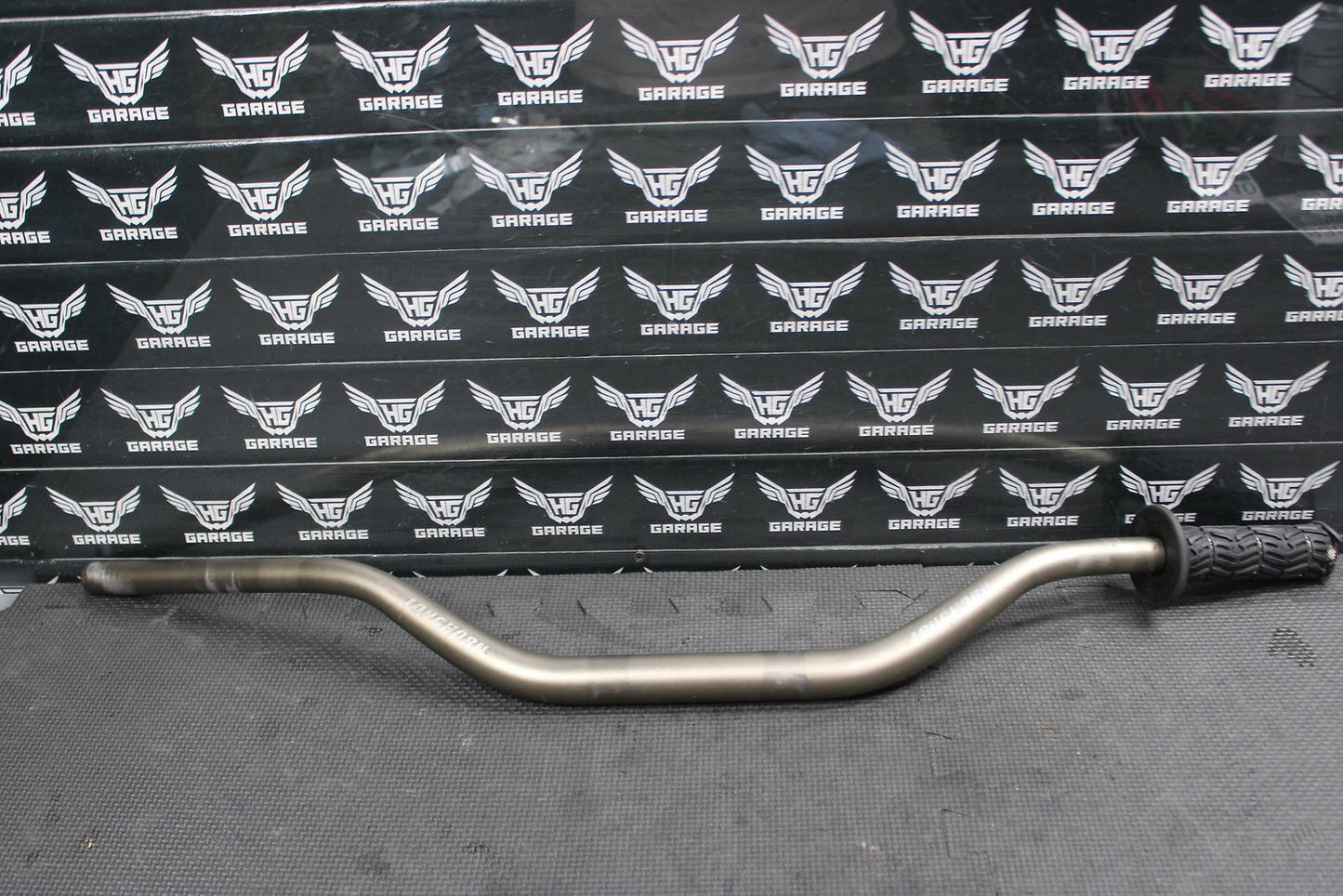 2005 YAMAHA YZ250F LONGHORN 1 - 1/8 FAT BARS HANDLEBARS BARS GRIPS STEERING - hggarage