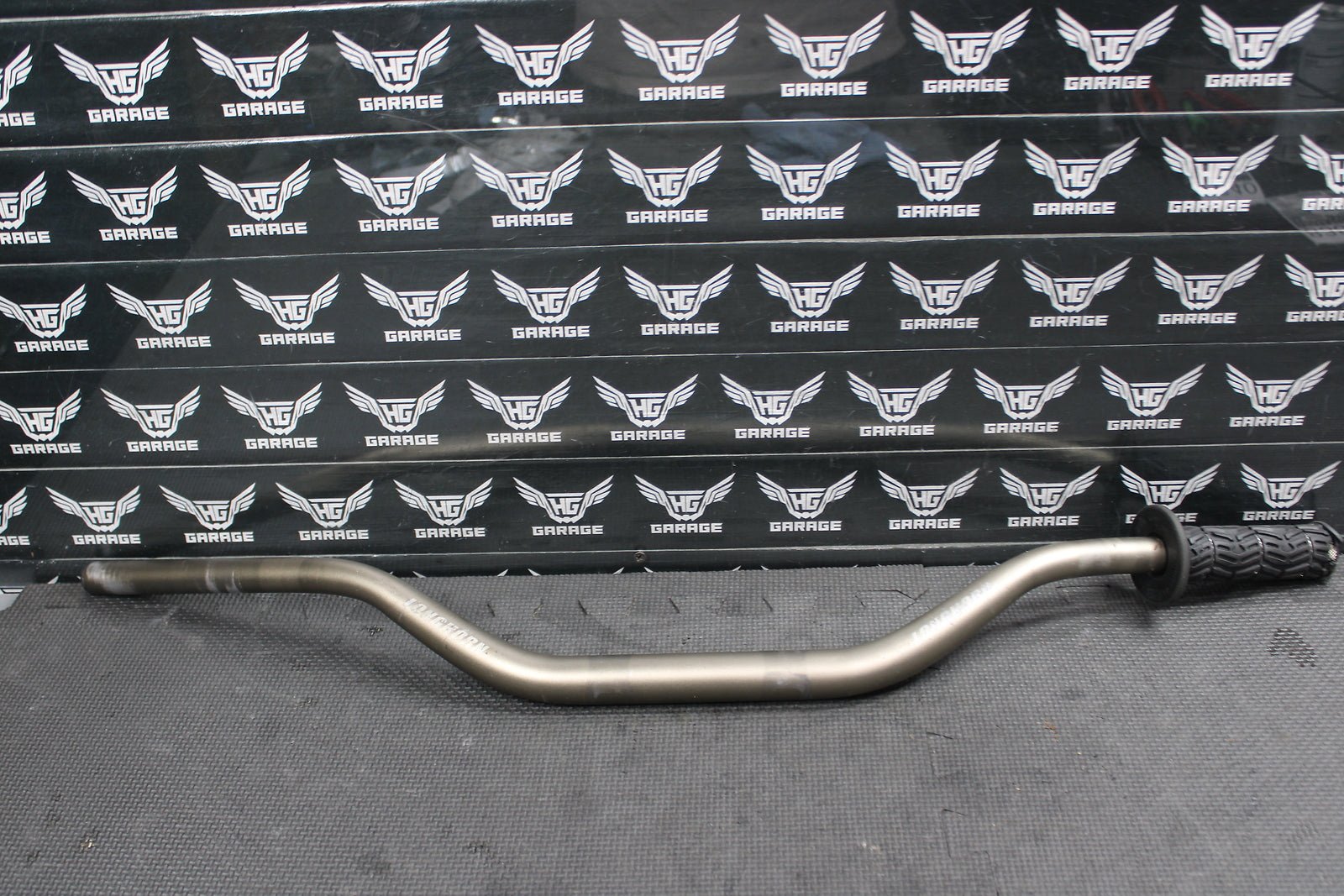 2005 YAMAHA YZ250F LONGHORN 1 - 1/8 FAT BARS HANDLEBARS BARS GRIPS STEERING - hggarage