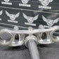 2004 00 - 04 KAWASAKI KX65 OEM FRONT FORKS LOWER UPPER TRIPLE TREE STEM CLAMP - hggarage