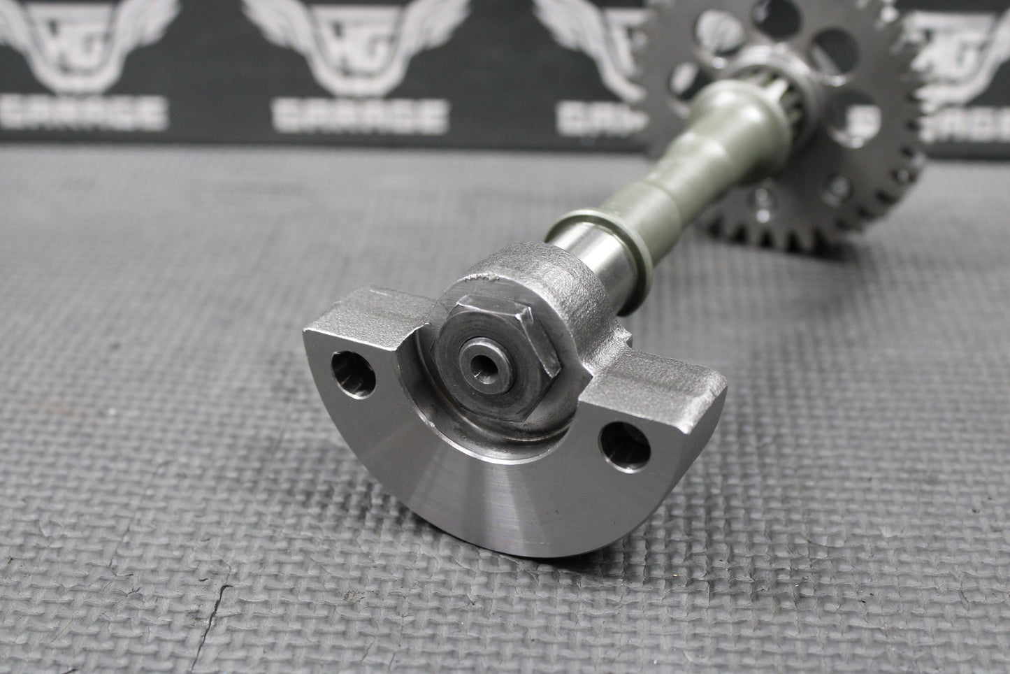 2009 07 - 09 YAMAHA YZ450F OEM ENGINE MOTOR CRANKSHAFT BALANCER SHAFT GEAR WEIGHT - hggarage