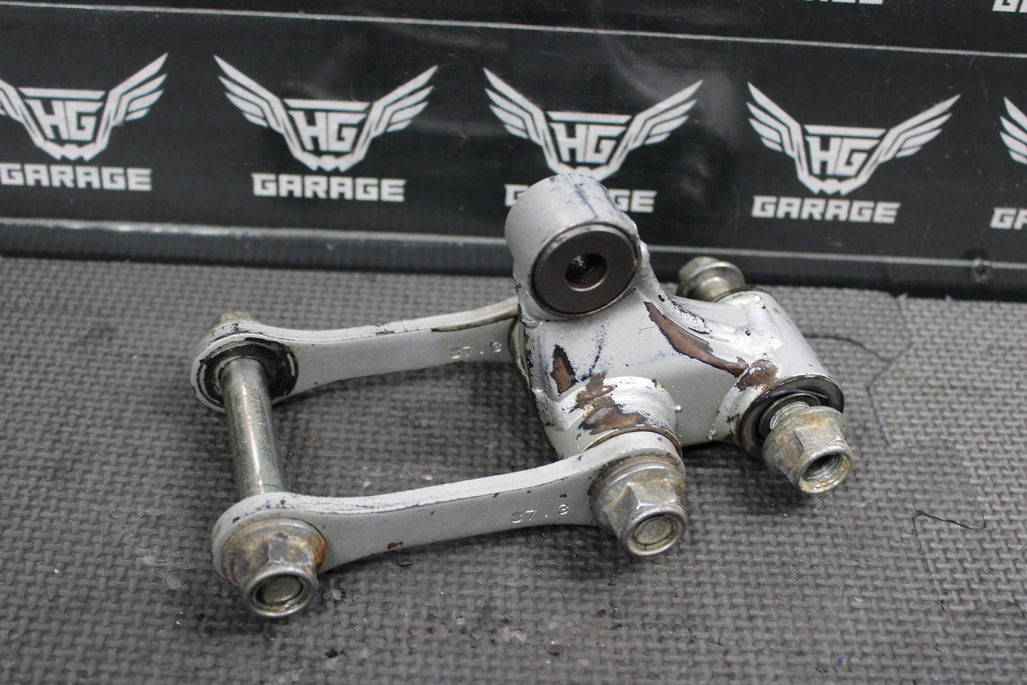 2000 Kawasaki KX65 OEM Rear Shock Linkage Links 39002 - 1056 46102 - 1433 - hggarage