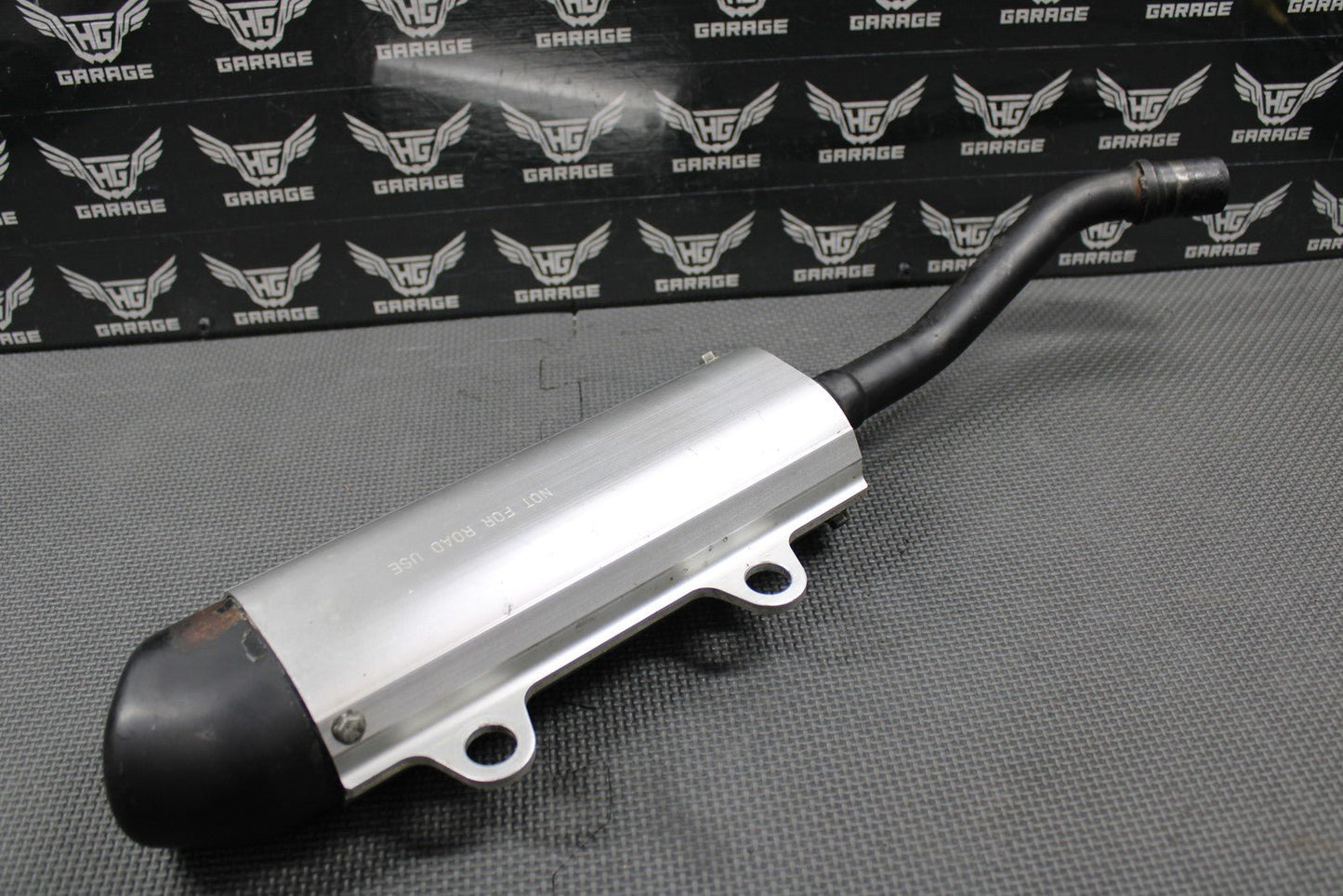2003 03 - 05 KAWASAKI KX125 OEM MUFFLER EXHAUST SILENCER SLIP ON PIPE 18100 - 0003 - hggarage