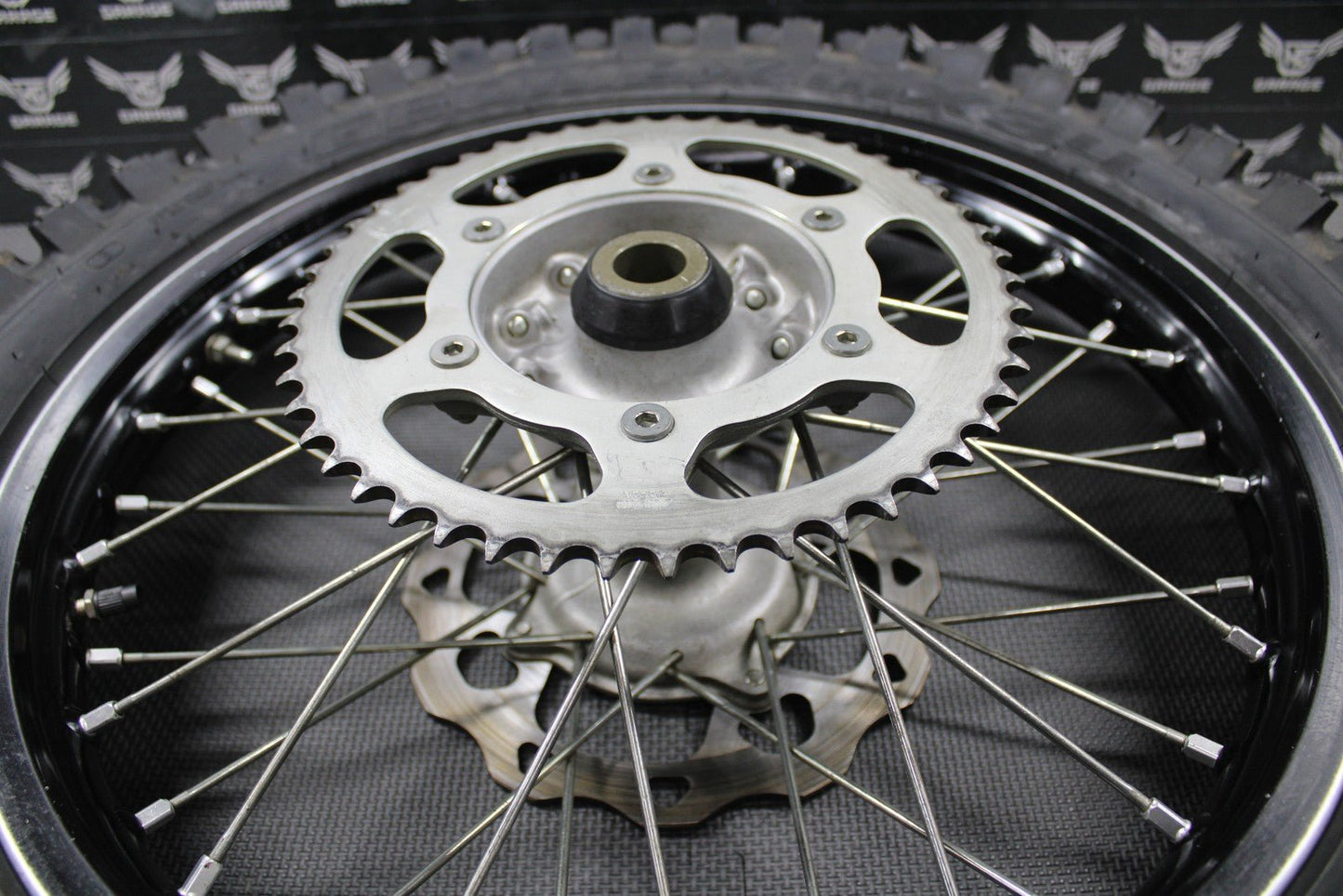2019 2020 SUZUKI RMZ250 OEM DID REAR BACK WHEEL RIM HUB TIRE 19 x 1.85 GOOD! - hggarage