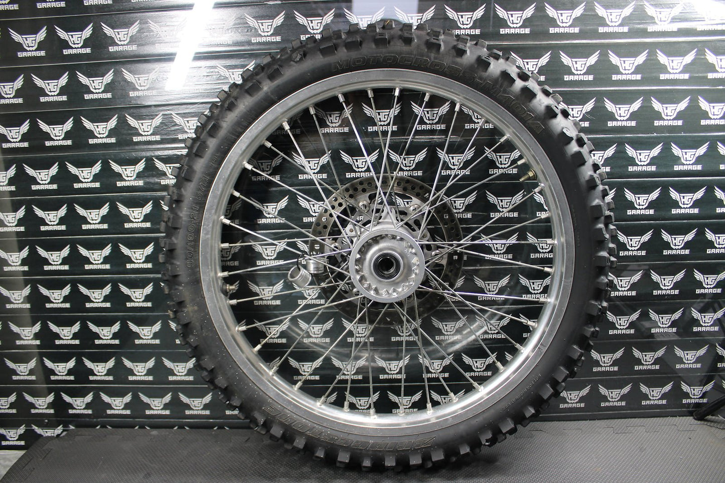 2002 YAMAHA 06 - 11 YZ125 02 - 05 YZ250F OEM DID FRONT WHEEL RIM HUB TIRE 21 X 1.60 - hggarage