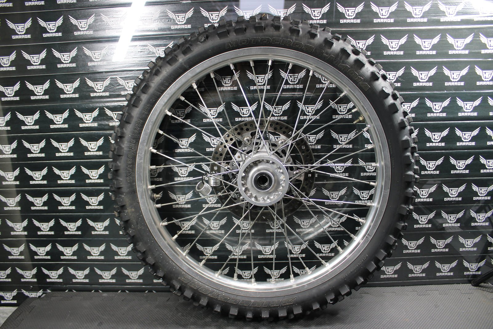 2002 YAMAHA 06 - 11 YZ125 02 - 05 YZ250F OEM DID FRONT WHEEL RIM HUB TIRE 21 X 1.60 - hggarage
