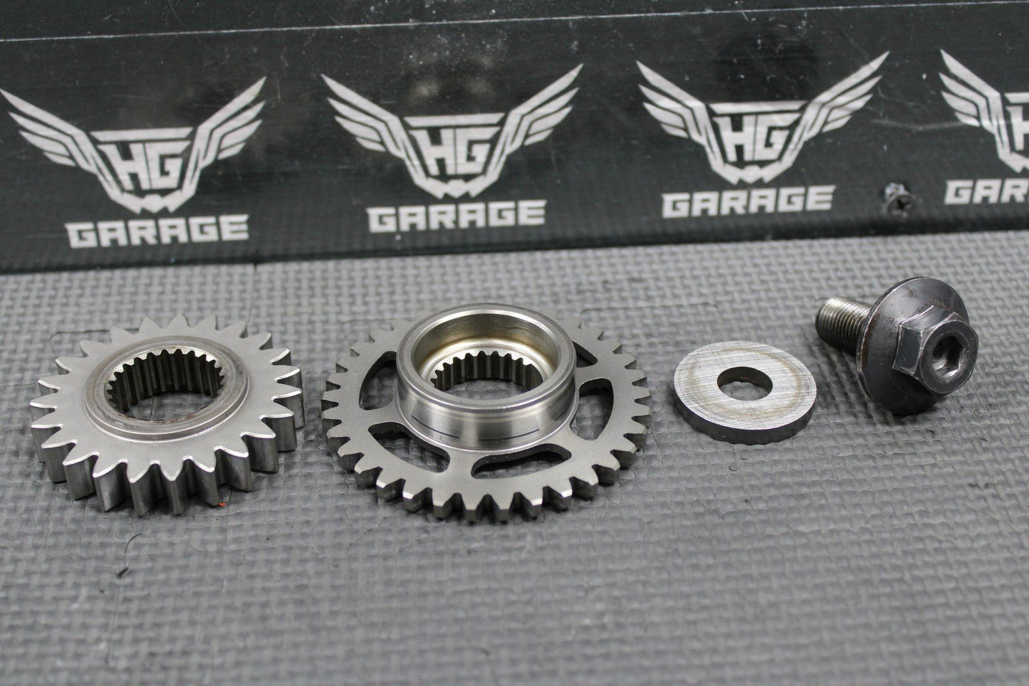 2012 09 - 12 HONDA CRF450R OEM ENGINE MOTOR CRANKSHAFT PRIMARY MAIN DRIVE GEARS - hggarage