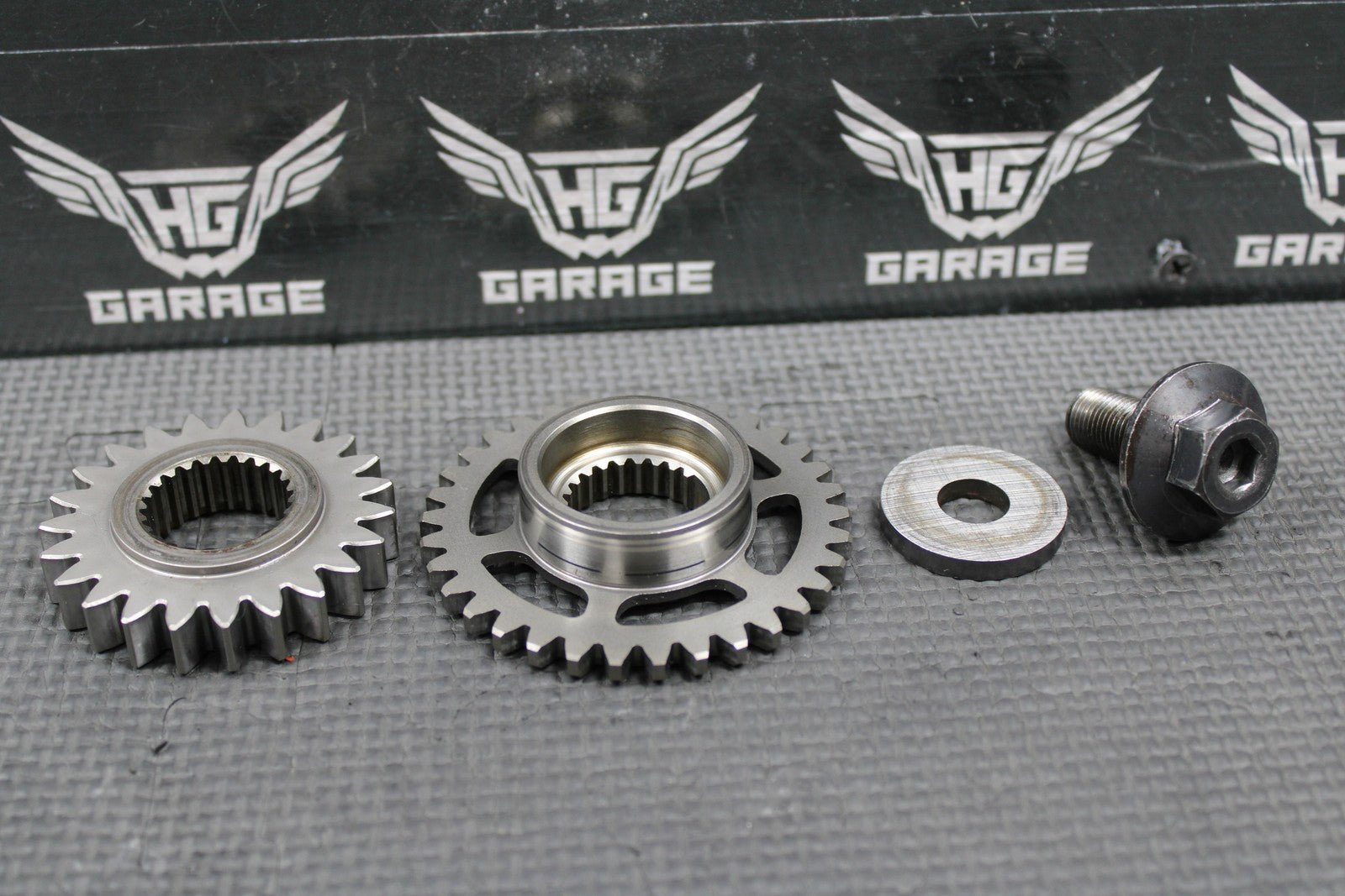2012 09 - 12 HONDA CRF450R OEM ENGINE MOTOR CRANKSHAFT PRIMARY MAIN DRIVE GEARS - hggarage