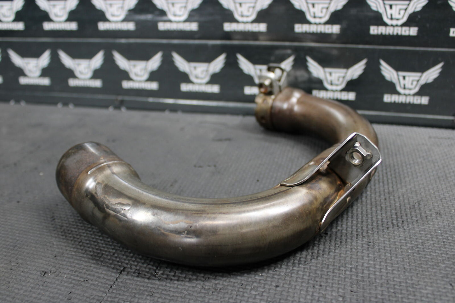 2015 YAMAHA WR250F YZ250F YZ250FX OEM EXHAUST PIPE CHAMBER HEADER 1SM-14621-00-0