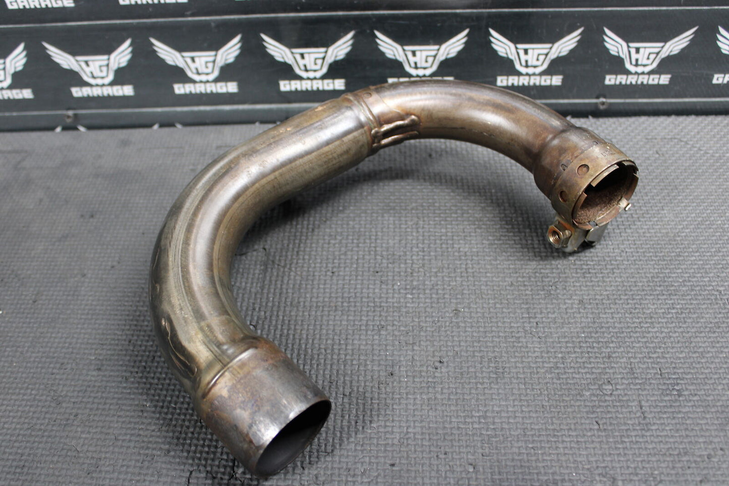 2015 YAMAHA WR250F YZ250F YZ250FX OEM EXHAUST PIPE CHAMBER HEADER 1SM-14621-00-0