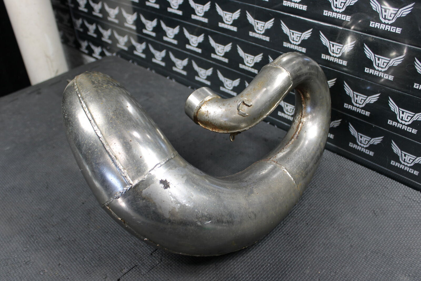 2003 HONDA CR250R FMF GNARLY EXHAUST PIPE CHAMBER HEADER 18300-KZ3-J51