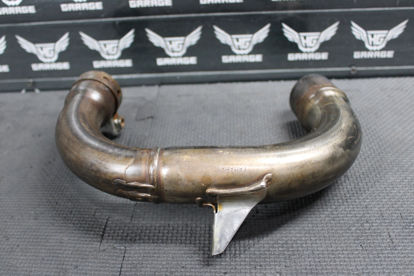 2015 YAMAHA WR250F YZ250F YZ250FX OEM EXHAUST PIPE CHAMBER HEADER 1SM-14621-00-0