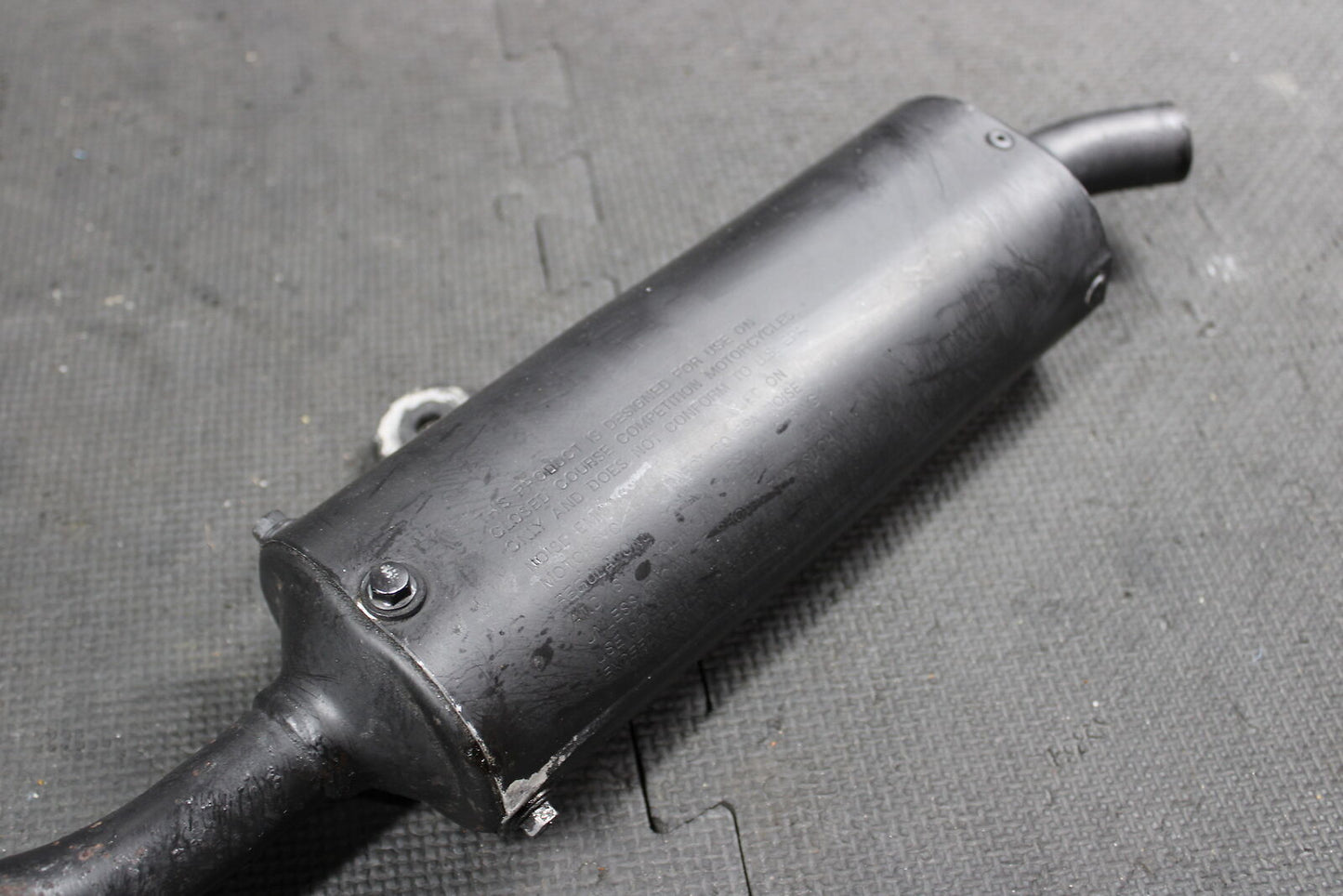 1998 HONDA CR125R OEM MUFFLER EXHAUST SILENCER SLIP ON PIPE 18330-KZ4-A70