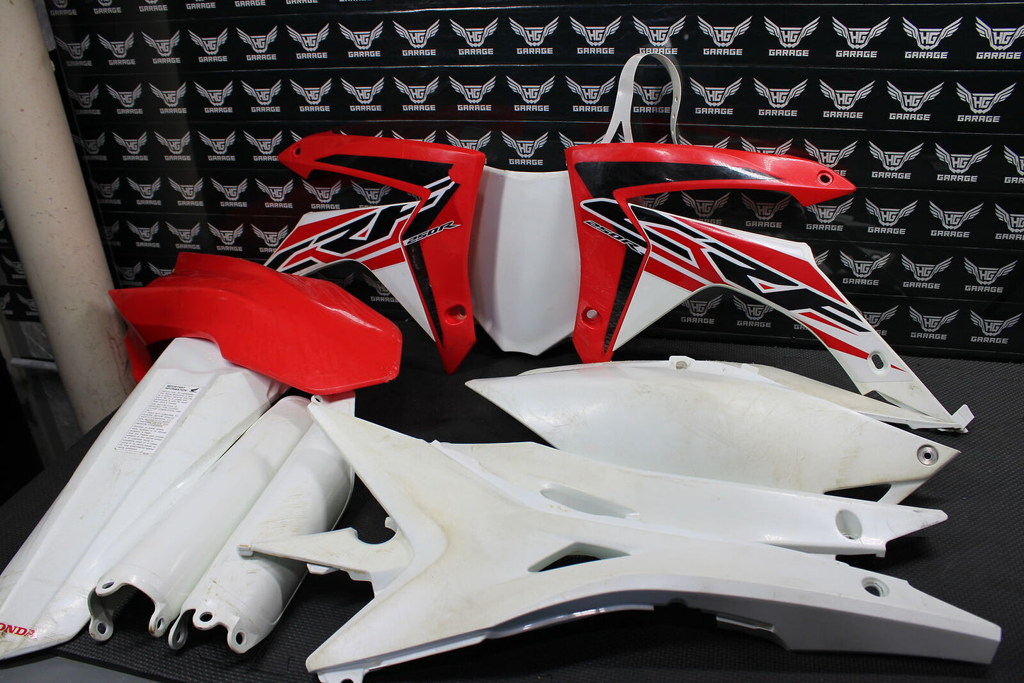 2016 HONDA CRF250R OEM PLASTICS BODY KIT FENDERS FAIRINGS COWLS