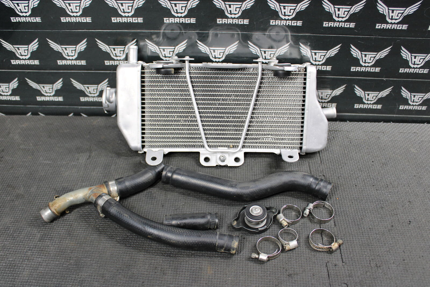 2007 YAMAHA 07-09 YZ450F OEM RIGHT ENGINE MOTOR COOLING COOLER RADIATOR