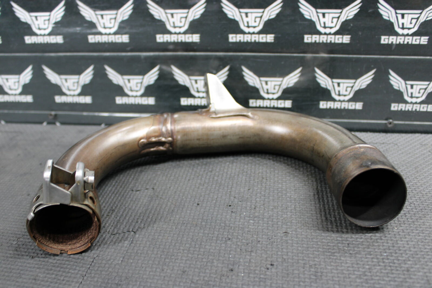 2015 YAMAHA WR250F YZ250F YZ250FX OEM EXHAUST PIPE CHAMBER HEADER 1SM-14621-00-0