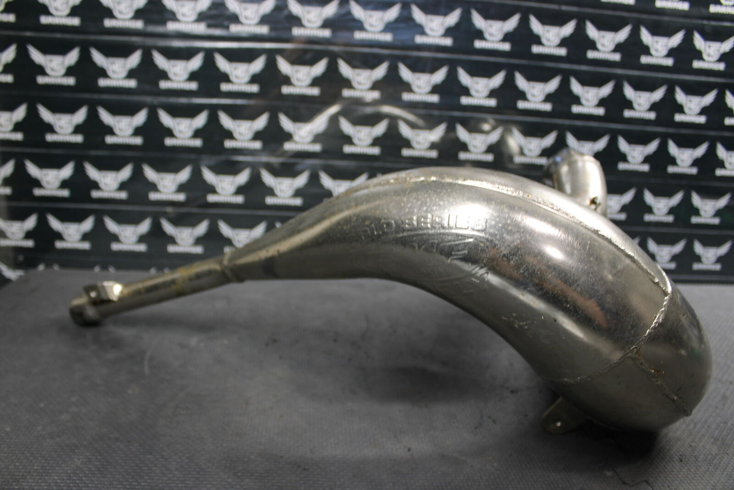 2003 HONDA CR250R FMF GNARLY EXHAUST PIPE CHAMBER HEADER 18300-KZ3-J51