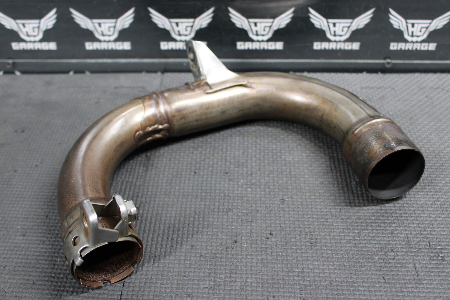 2015 YAMAHA WR250F YZ250F YZ250FX OEM EXHAUST PIPE CHAMBER HEADER 1SM-14621-00-0