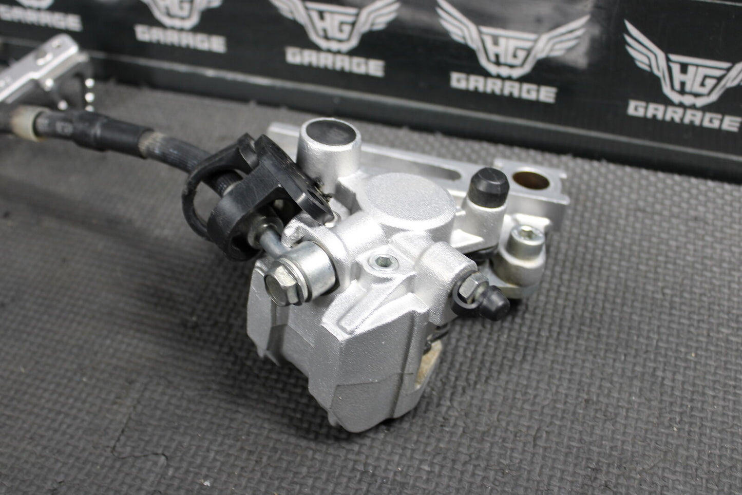 2015 KAWASAKI KX85 OEM NISSIN REAR BACK BRAKE CALIPER MASTER CYLINDER ASSEMBLY