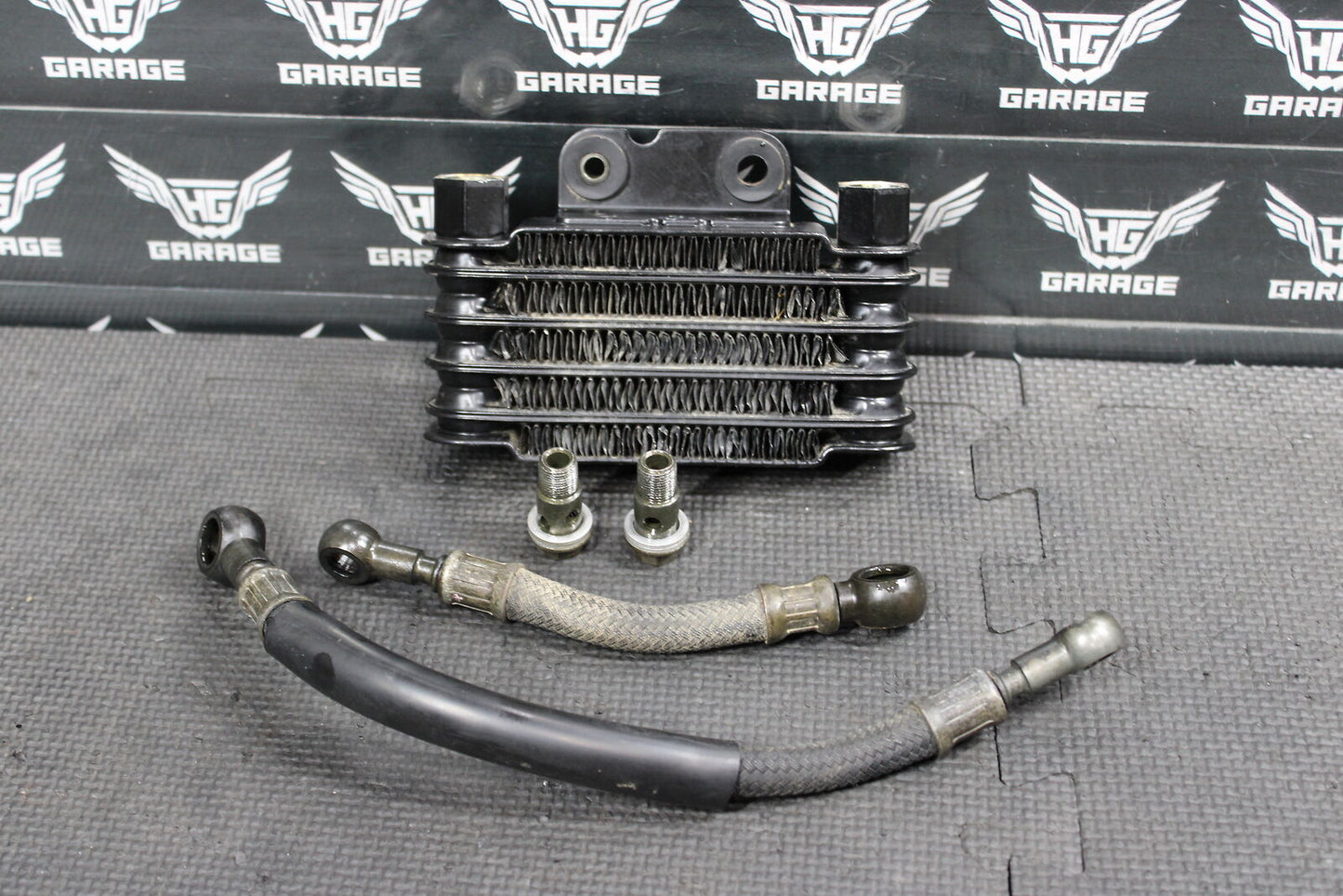 2004 SUZUKI 01-07 DRZ250 OEM OIL COOLER ASSEMBLY OIL