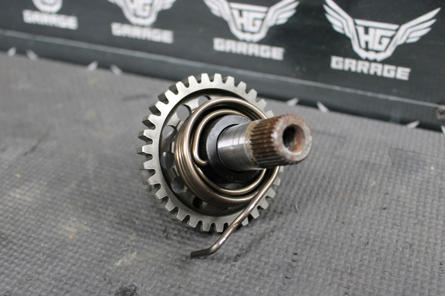 2007 YAMAHA WR450F YZ450F YZ450FX OEM KICKSTART KICK START SHAFT W IDLER GEAR