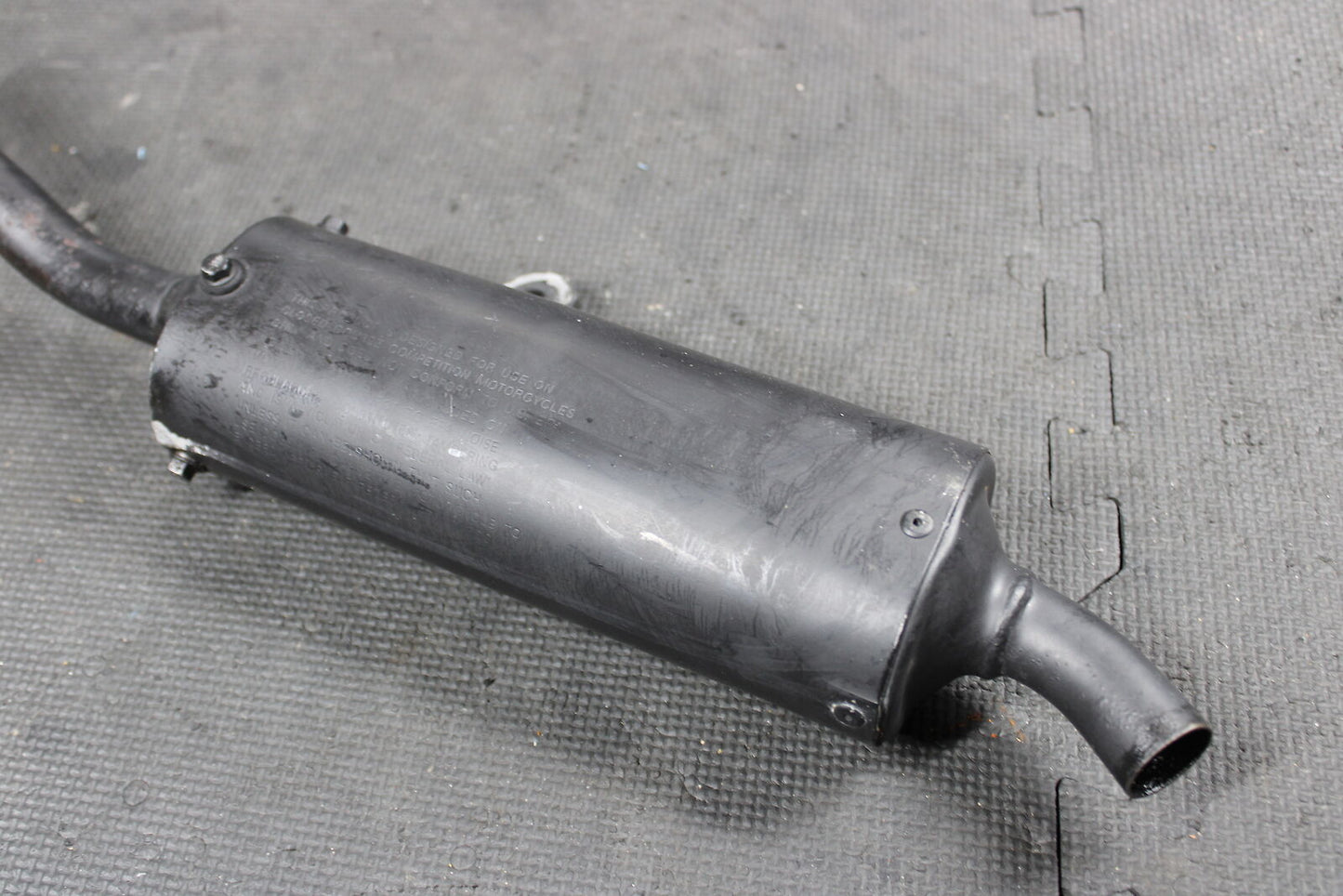 1998 HONDA CR125R OEM MUFFLER EXHAUST SILENCER SLIP ON PIPE 18330-KZ4-A70