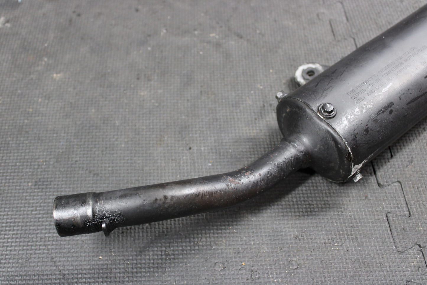 1998 HONDA CR125R OEM MUFFLER EXHAUST SILENCER SLIP ON PIPE 18330-KZ4-A70