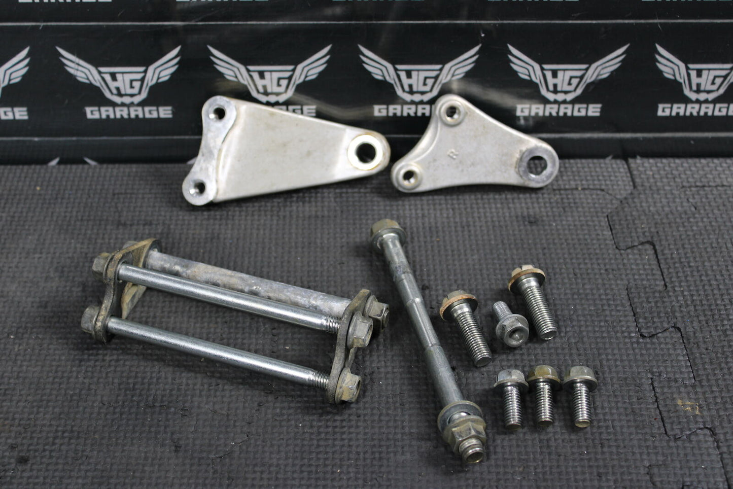 2019 HONDA 2018 2019 CRF250R CRF250RX OEM ENGINE MOTOR MOUNT STAY BRACKETS