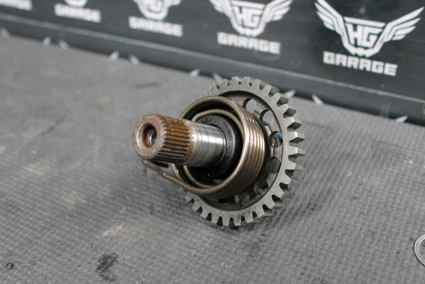 2007 YAMAHA WR450F YZ450F YZ450FX OEM KICKSTART KICK START SHAFT W IDLER GEAR