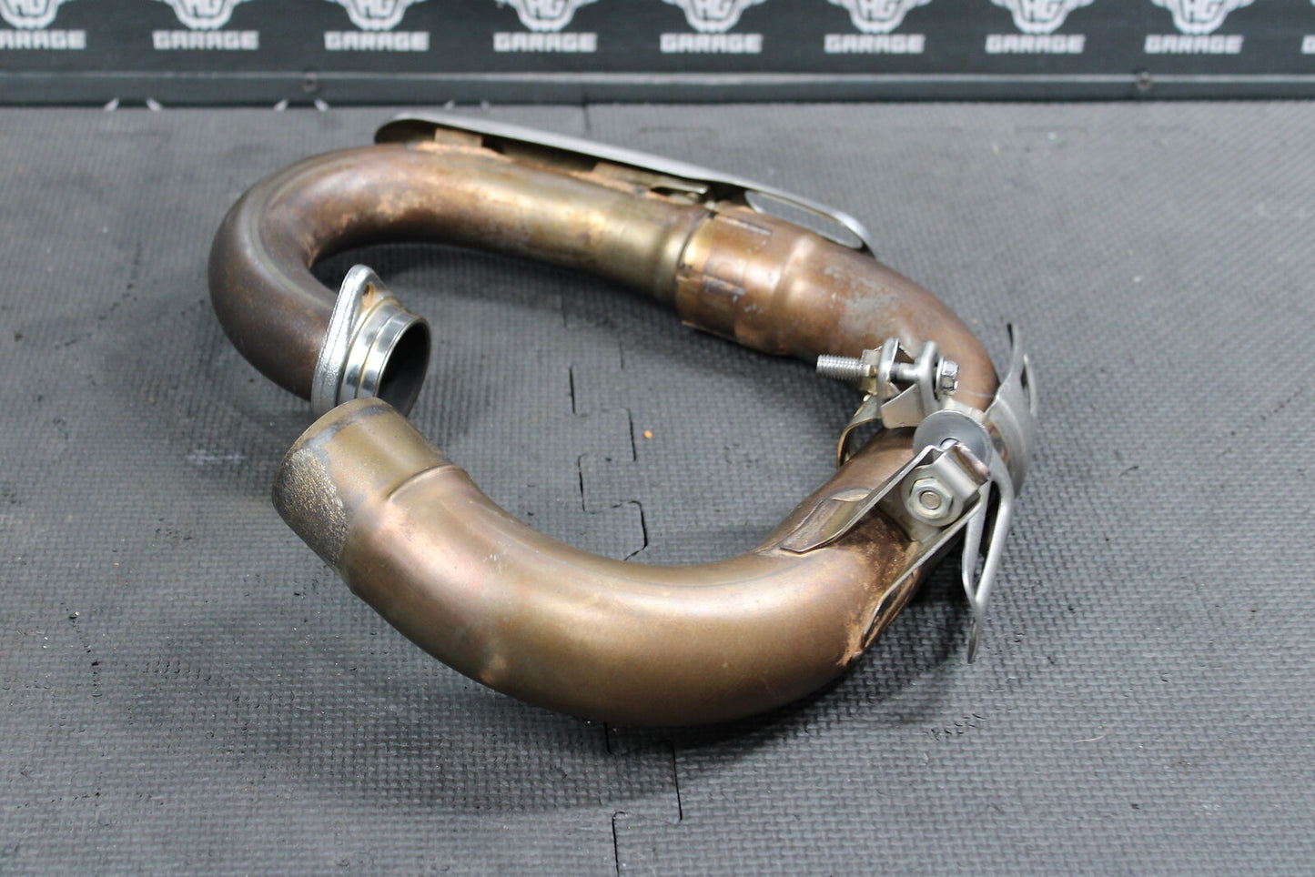 2022 YAMAHA YZ450FX OEM EXHAUST PIPE CHAMBER HEADER B2W-14611-00-00