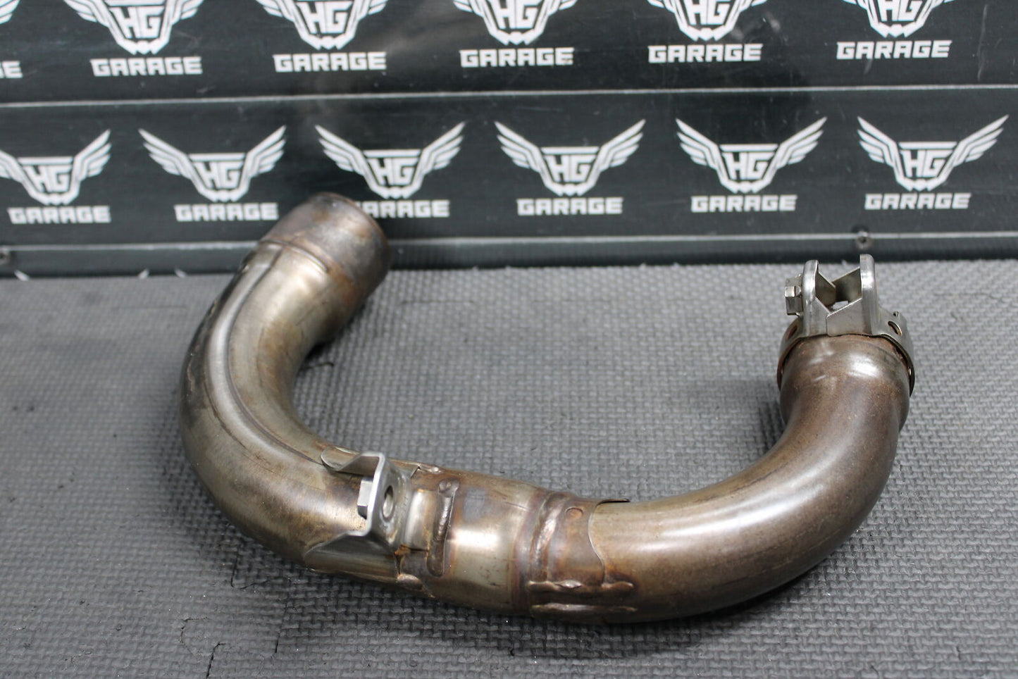 2015 YAMAHA WR250F YZ250F YZ250FX OEM EXHAUST PIPE CHAMBER HEADER 1SM-14621-00-0