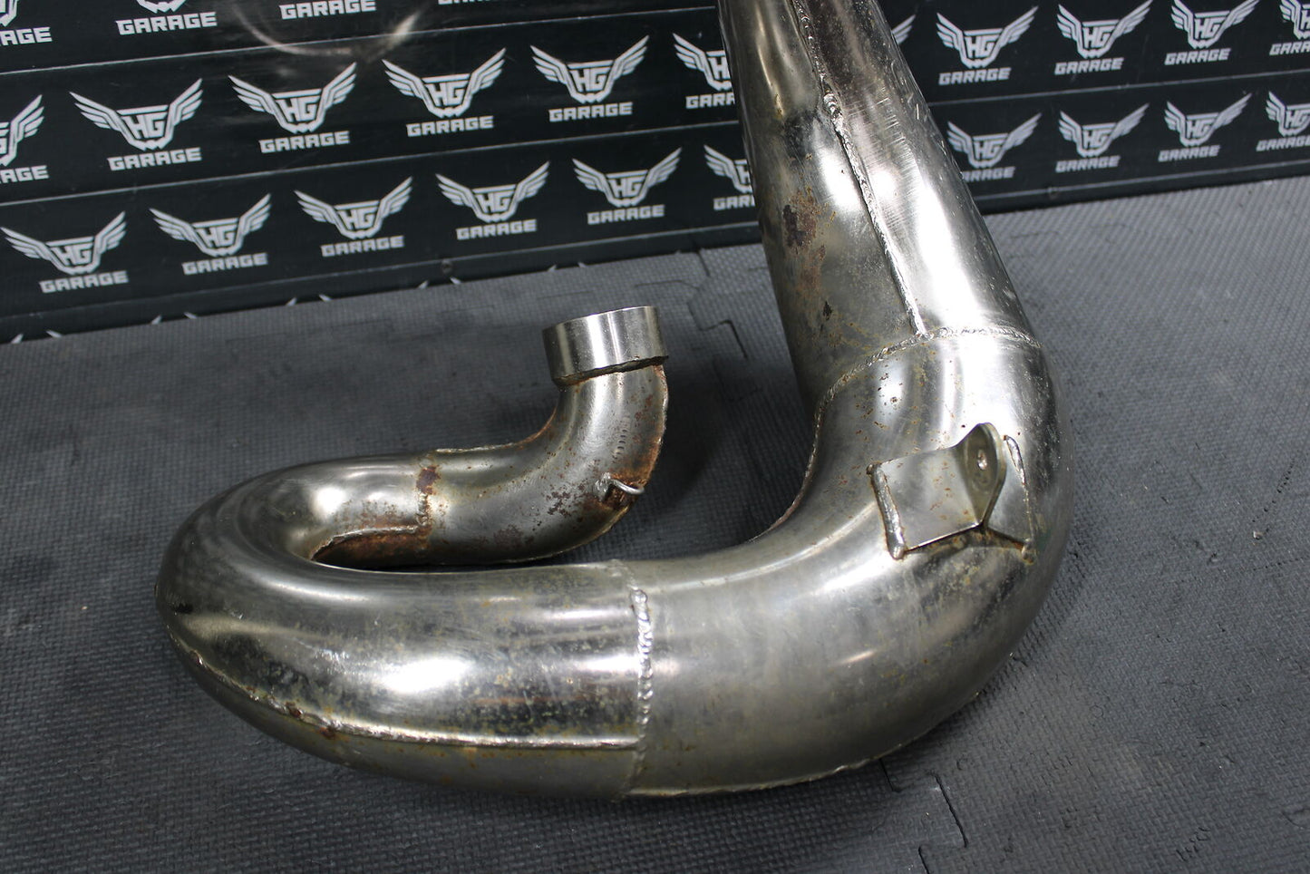 2003 HONDA CR250R FMF GNARLY EXHAUST PIPE CHAMBER HEADER 18300-KZ3-J51