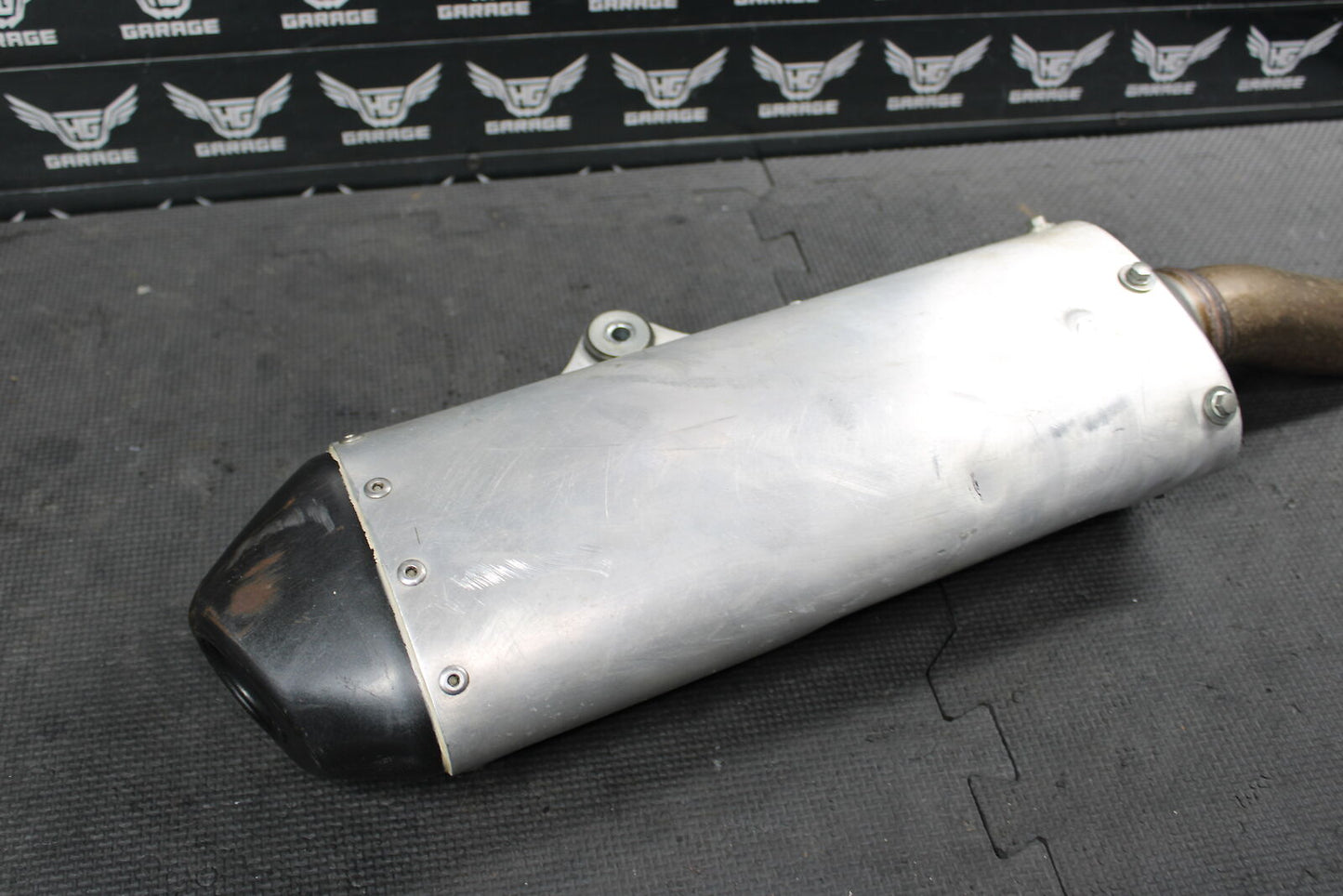 2014 KAWASAKI 13-16 KX250F OEM MUFFLER EXHAUST SILENCER SLIP ON PIPE