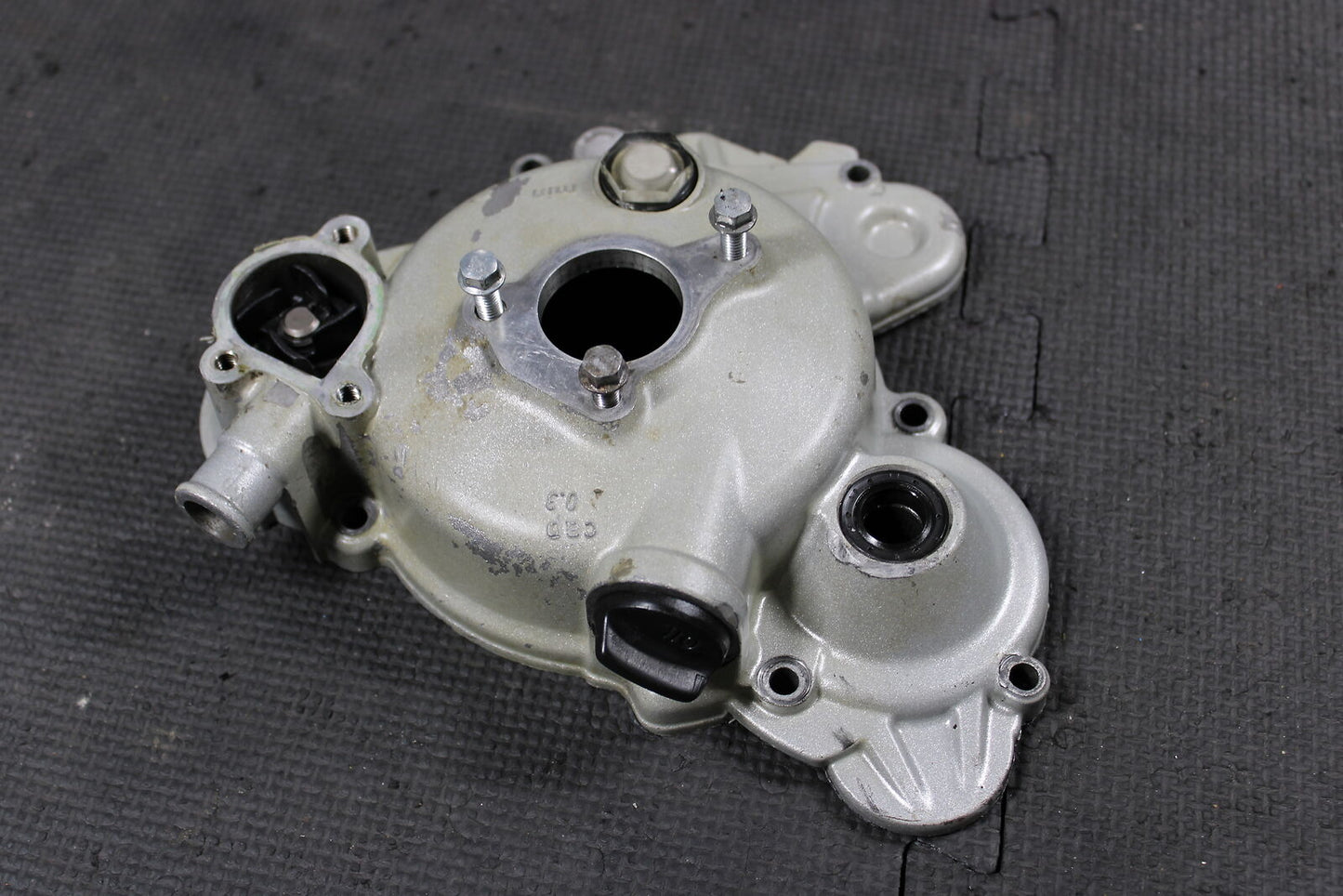 2003 KTM 65 OEM ENGINE MOTOR SIDE CLUTCH COVER WATERPUMP 46030001200