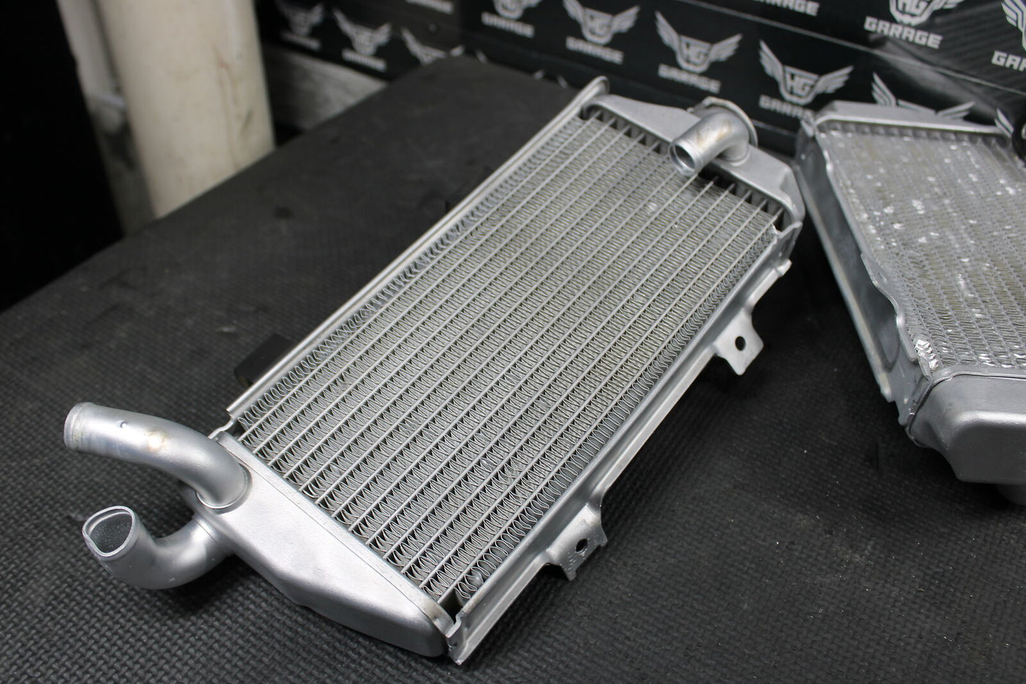 2013 HONDA CRF450R OEM ENGINE MOTOR COOLING COOLER RADIATOR 19100-MEN-306