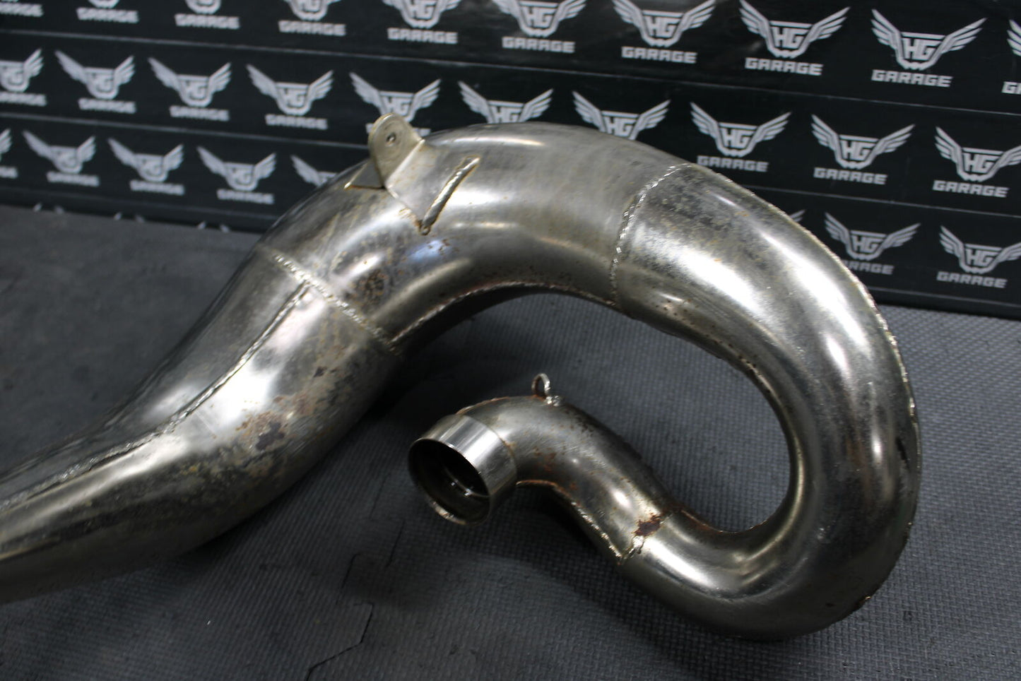 2003 HONDA CR250R FMF GNARLY EXHAUST PIPE CHAMBER HEADER 18300-KZ3-J51